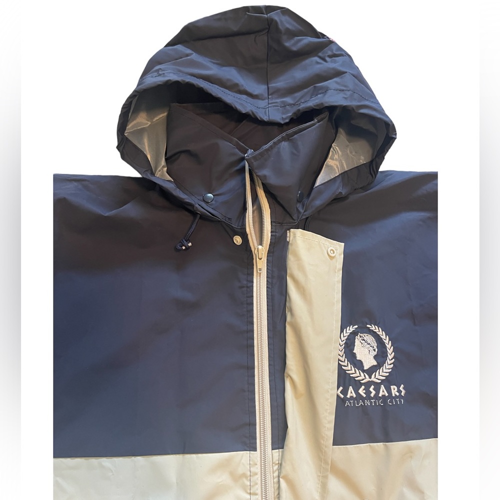 Caesar’s Atlantic City Raincoat w/ Hood
